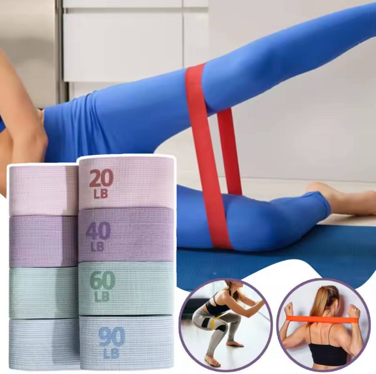 اشرطة كتانة رباعية